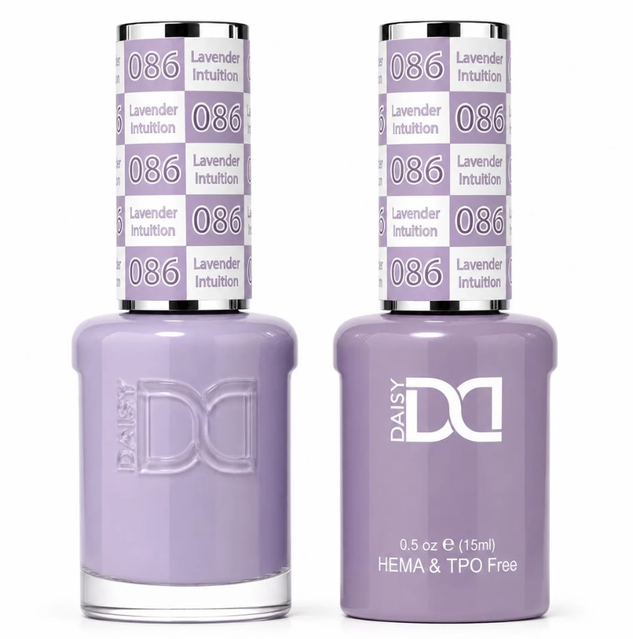 #086 Lavender Intuition - DND Libre de HEMA & TPO  - Gel & Esmalte Tradicional