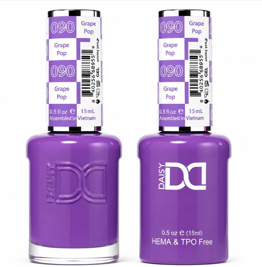 #090 Grape Pop - DND HEMA & TPO-free Gel & Lacquer