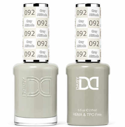 #092 Grey Altitude - DND HEMA & TPO-free Gel & Lacquer