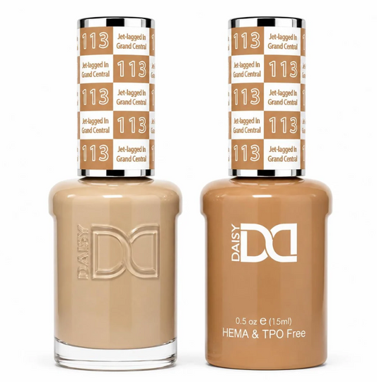 #113 Jet Lagged In Grand Central - DND Libre de HEMA & TPO  - Gel & Esmalte Tradicional