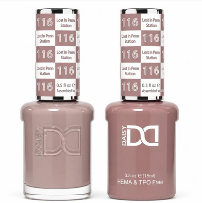 #116 Lost In Penn Station - DND HEMA & TPO-free Gel & Lacquer