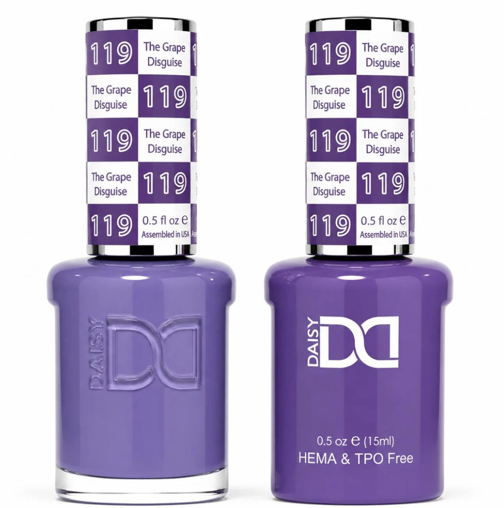#119 The Grape Disguise - DND HEMA & TPO-free Gel & Lacquer