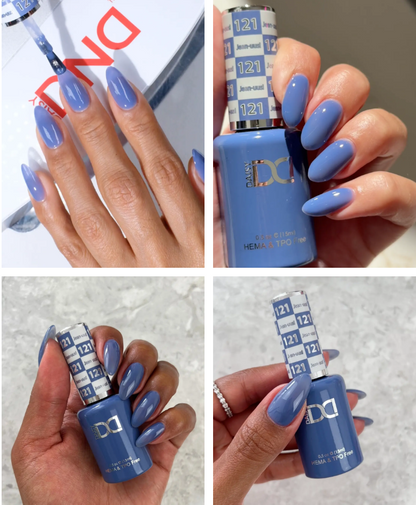 #121 Jean-uus - DND Libre de HEMA & TPO  - Gel & Esmalte Tradicional