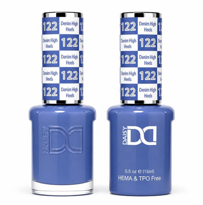 #122 Denim High Heels - DND HEMA & TPO-free Gel & Lacquer