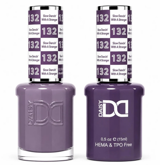 #132 Slow Dance With A Stranger - DND Libre de HEMA & TPO  - Gel & Esmalte Tradicional