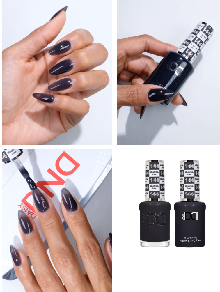 #144 Midnight Train Lovers - DND HEMA & TPO-free Gel & Lacquer