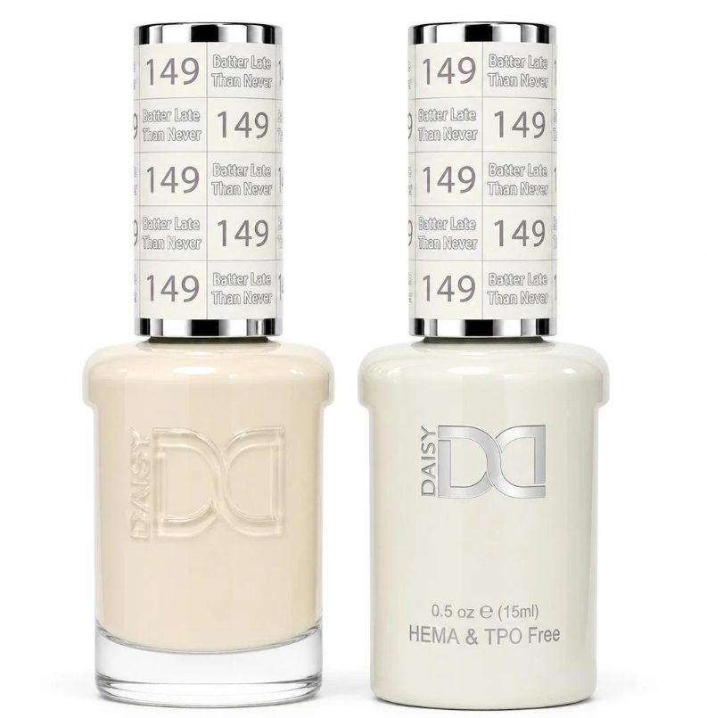 #149 Batter Late Than Never - DND Libre de HEMA & TPO  - Gel & Esmalte Tradicional