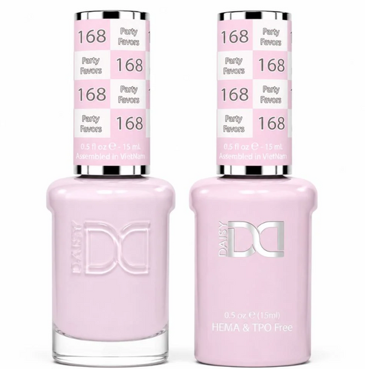 #168 Party Favors - DND Libre de HEMA & TPO  - Gel & Esmalte Tradicional
