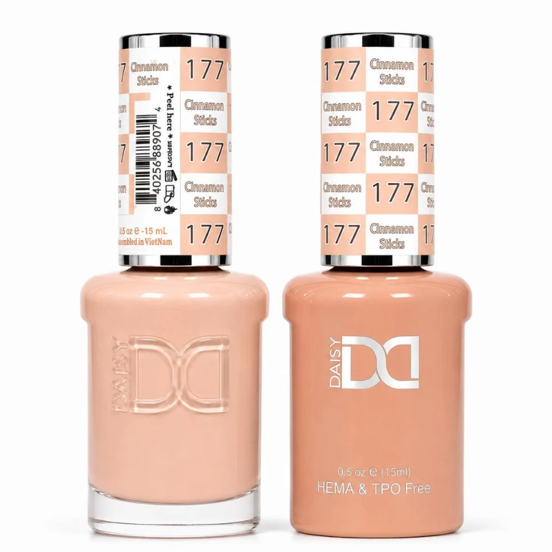 #177 Cinnamon Sticks - DND Libre de HEMA & TPO  - Gel & Esmalte Tradicional