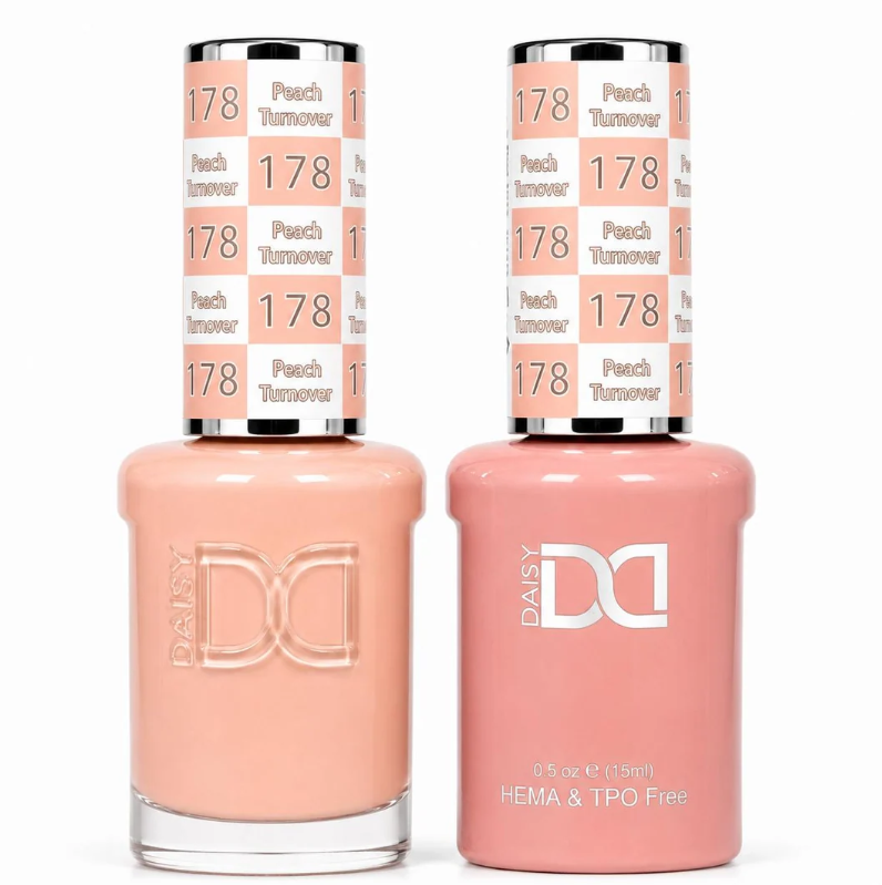 #178 Peach Turnover - DND HEMA & TPO-free Gel & Lacquer