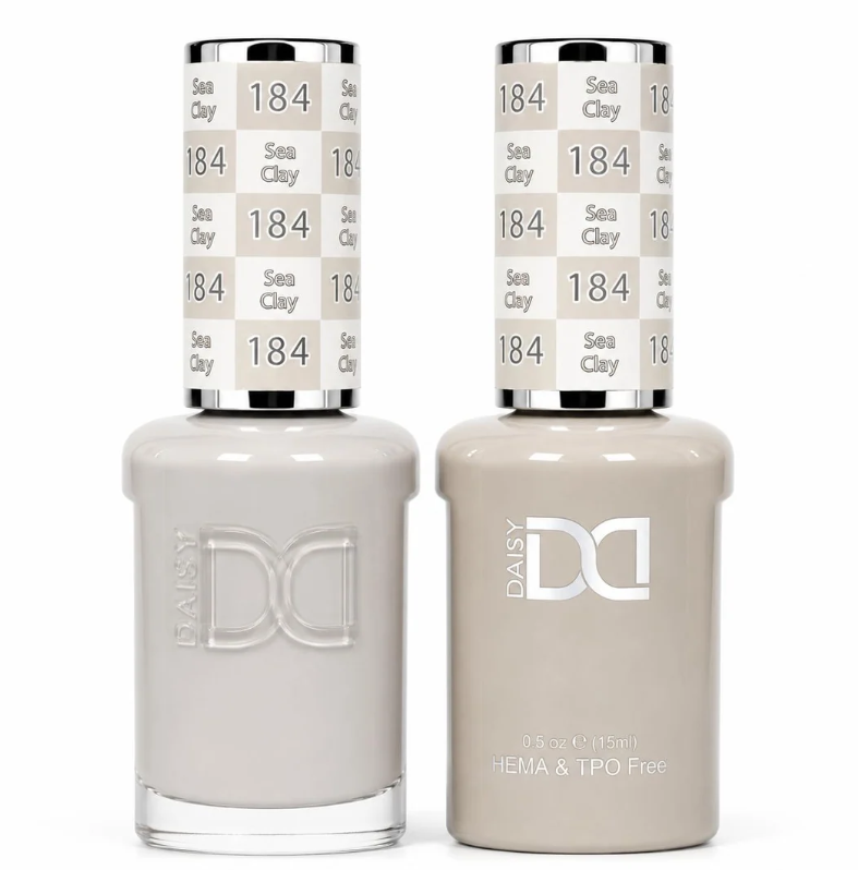 #184 Sea Clay - DND Libre de HEMA & TPO  - Gel & Esmalte Tradicional