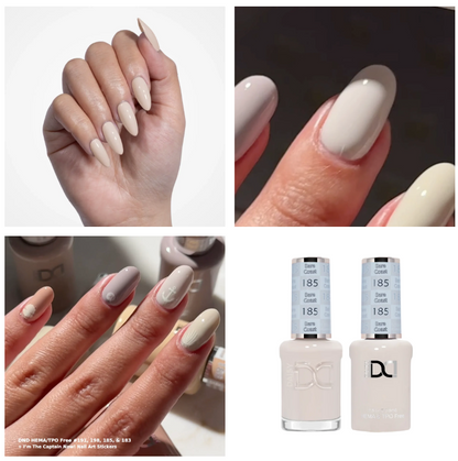 #185 Bare Coast - DND HEMA & TPO-free Gel & Lacquer