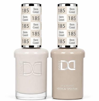 #185 Bare Coast - DND HEMA & TPO-free Gel & Lacquer