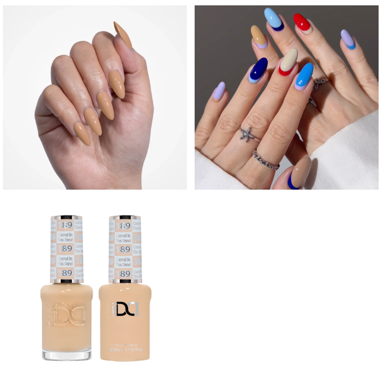 #189 Camel In The Sand - DND HEMA & TPO-free Gel & Lacquer