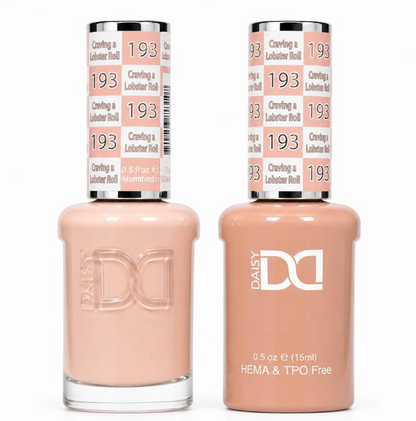 #193 Craving A Lobster Roll - DND HEMA & TPO-free Gel & Lacquer