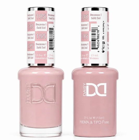 #195 Because I Said So! - DND Libre de HEMA & TPO  - Gel & Esmalte Tradicional