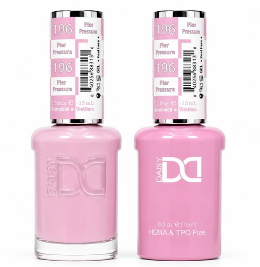 #196 Pier Pressure - DND Libre de HEMA & TPO  - Gel & Esmalte Tradicional