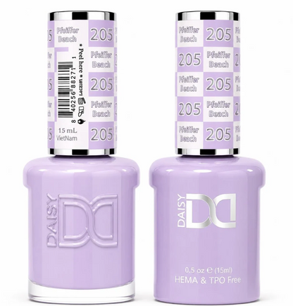 #205  Pfeiffer Beach - DND Libre de HEMA & TPO  - Gel & Esmalte Tradicional
