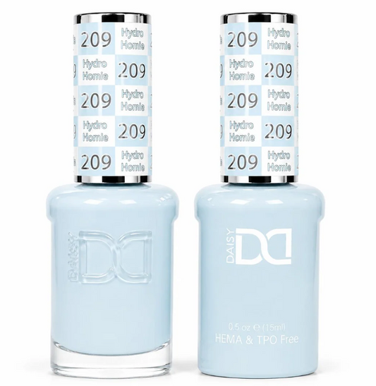 #209 Hydro Homie - DND Libre de HEMA & TPO  - Gel & Esmalte Tradicional