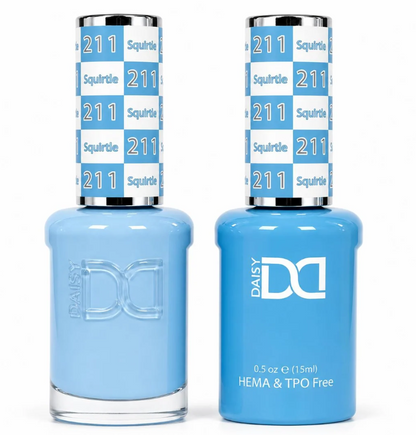 #211 Squirtle - DND Libre de HEMA & TPO  - Gel & Esmalte Tradicional