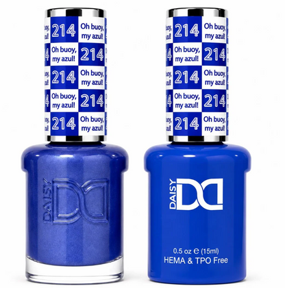 #214 Oh Buoy, My Azul! - DND HEMA & TPO-free Gel & Lacque