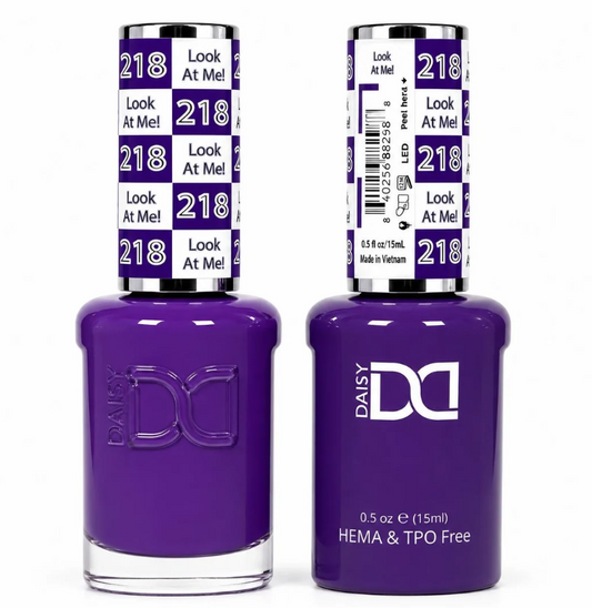 #218  Look At Me! - DND Libre de HEMA & TPO  - Gel & Esmalte Tradicional
