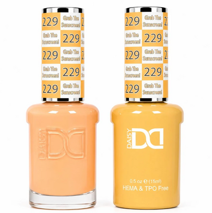 #229 Grab The Sunscreen - DND Libre de HEMA & TPO  - Gel & Esmalte Tradicional