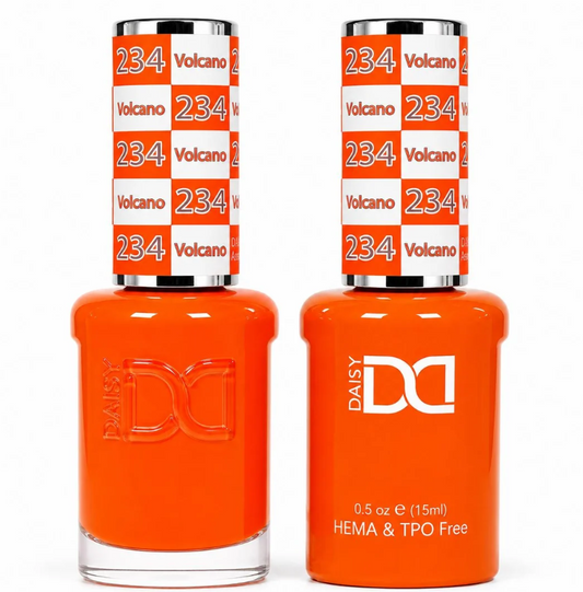 #234 Volcano - DND Libre de HEMA & TPO  - Gel & Esmalte Tradicional