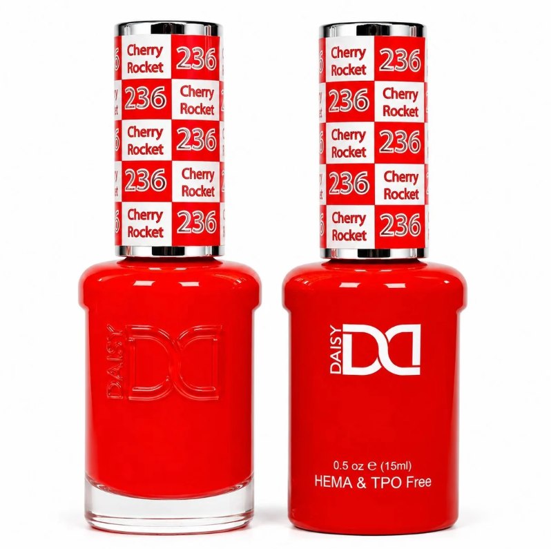 #236 Cherry Rocket - DND HEMA & TPO-free Gel & Lacque