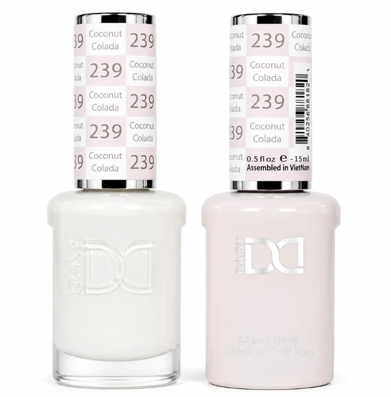 #239 Coconut Colada - DND HEMA & TPO-free Gel & Lacque