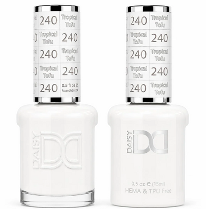 #240 Tropical Tofu - DND Libre de HEMA & TPO  - Gel & Esmalte Tradicional