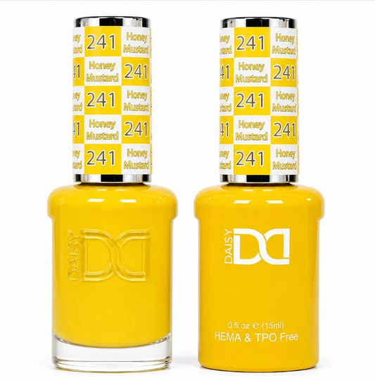 #241 Honey Mustard - DND Libre de HEMA & TPO  - Gel & Esmalte Tradicional