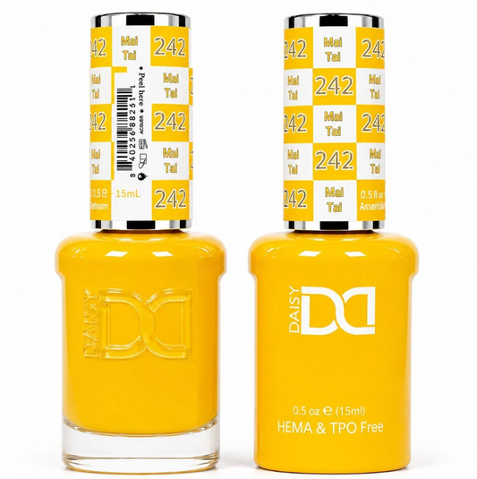 #242 Mai Tai - DND Libre de HEMA & TPO  - Gel & Esmalte Tradicional