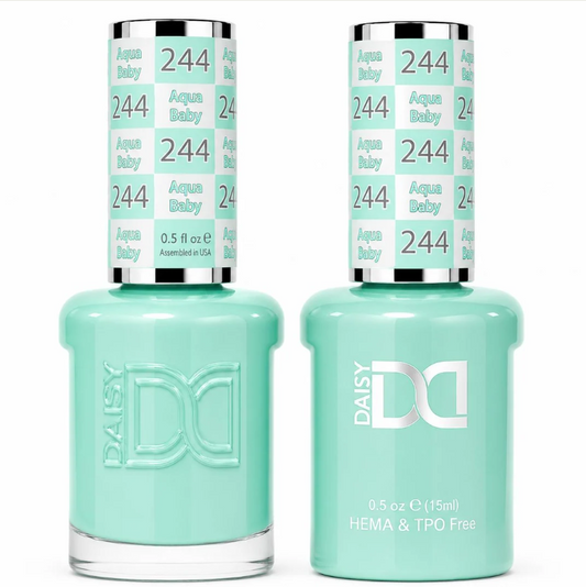 #244 Aqua Baby - DND HEMA & TPO-free Gel & Lacque