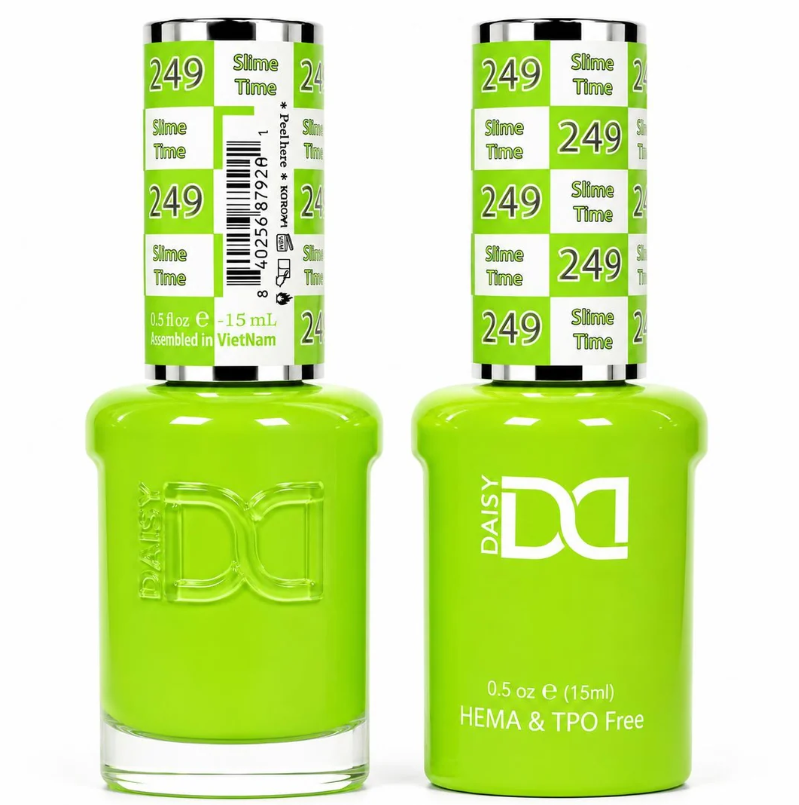 #249 Slime Time - DND Libre de HEMA & TPO  - Gel & Esmalte Tradicional