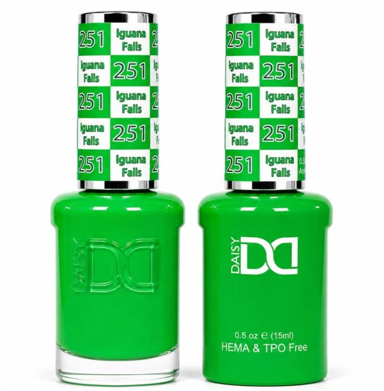 #251 Iguana Falls - DND Libre de HEMA & TPO  - Gel & Esmalte Tradicional