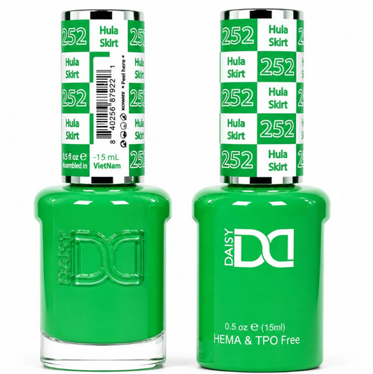 #252 Hula Skirt - DND HEMA & TPO-free Gel & Lacque