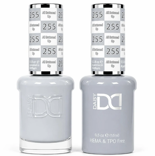 #255 All Buttoned Up - DND HEMA & TPO-free Gel & Lacque