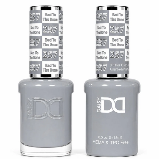 #257 Bad To The Bone - DND HEMA & TPO-free Gel & Lacque