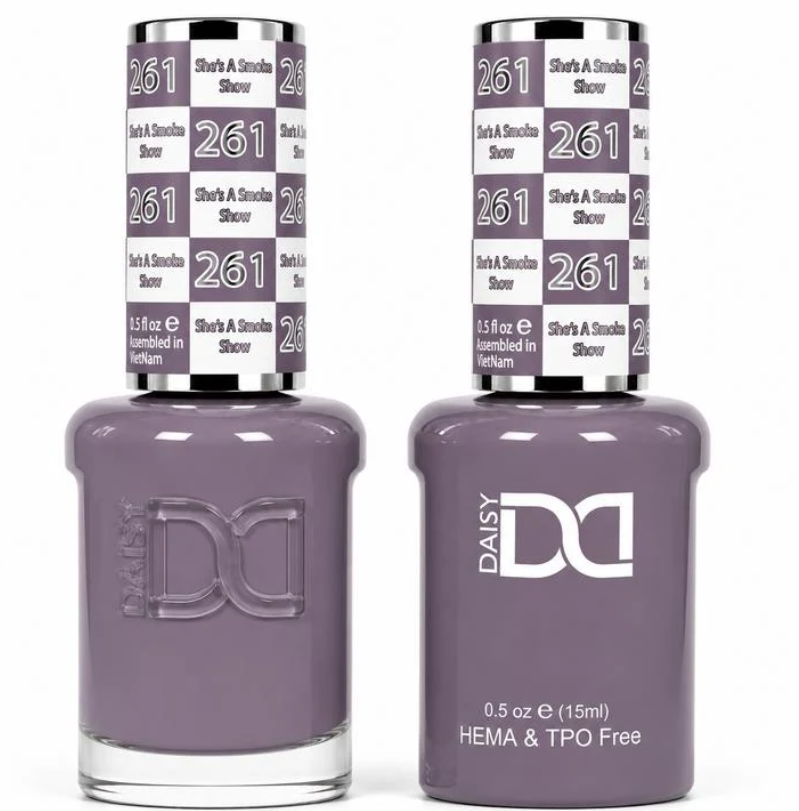 #261 She's A Smoke Show - DND HEMA & TPO-free Gel & Lacque