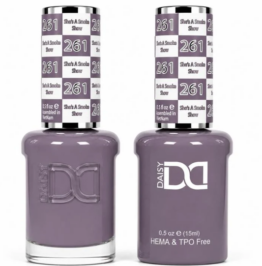 #261 She's A Smoke Show - DND HEMA & TPO-free Gel & Lacque