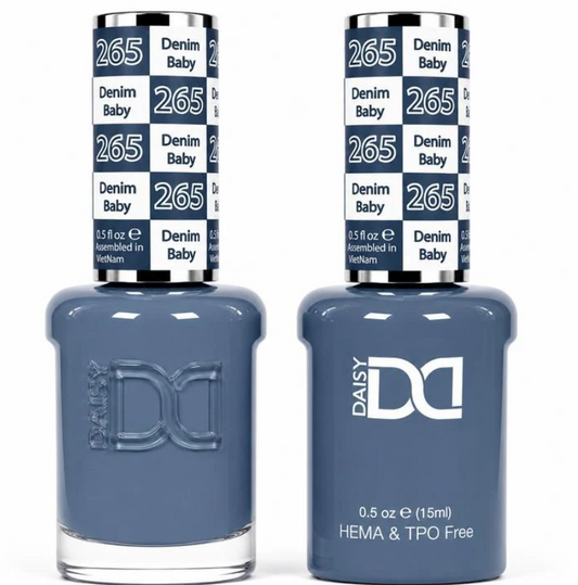 #265 Denim Baby - DND HEMA & TPO-free Gel & Lacque