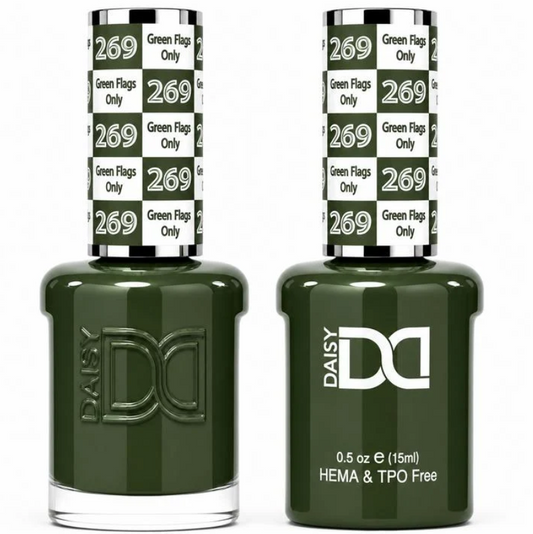 #269 Green Flags Only - DND HEMA & TPO-free Gel & Lacque