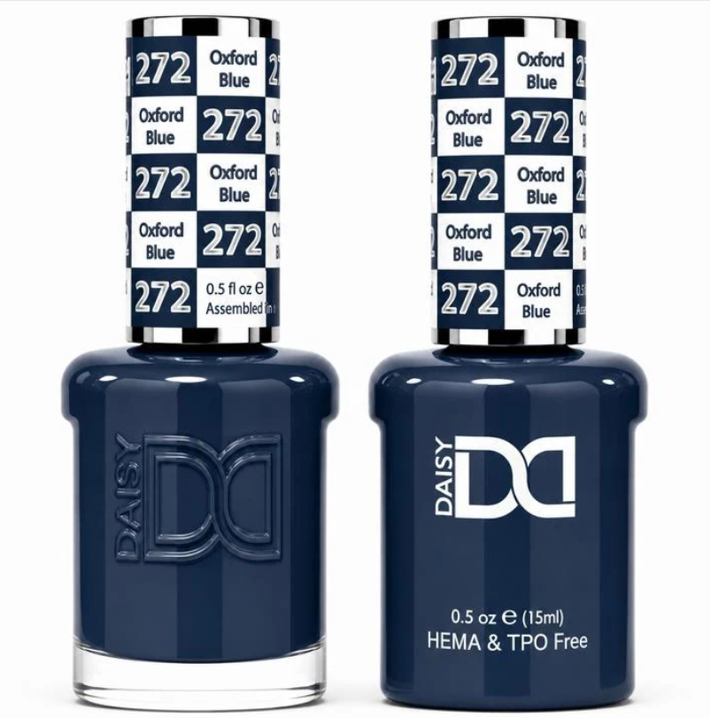 #272 Oxford Blue - DND HEMA & TPO-free Gel & Lacque
