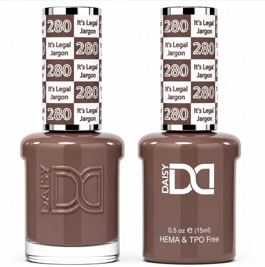 #280 It's Legal Jargon - DND HEMA & TPO-free Gel & Lacque