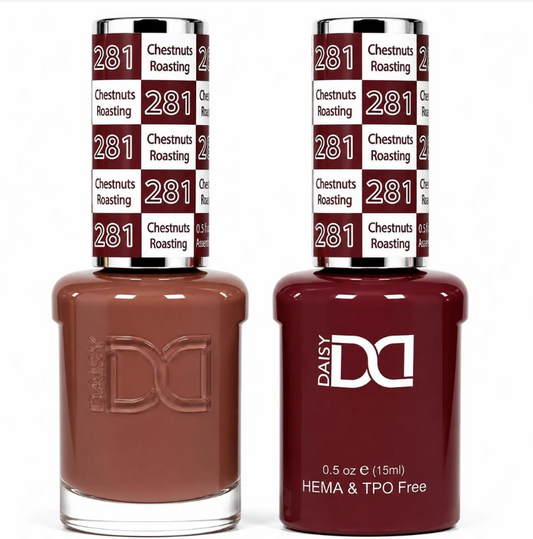 #281 Chestnut's Roasting - DND HEMA & TPO-free Gel & Lacque