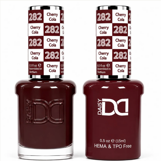 #282 Cherry Cola - DND HEMA & TPO-free Gel & Lacque