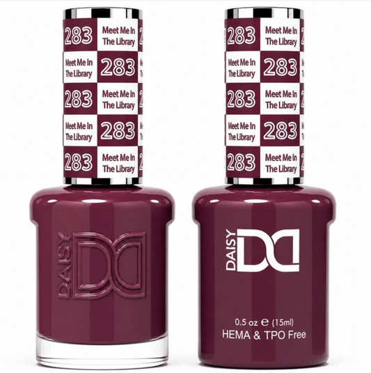 #283 Meet Me In The Library - DND HEMA & TPO-free Gel & Lacque