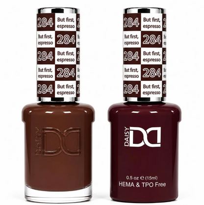 #284 But First Espresso - DND HEMA & TPO-free Gel & Lacque