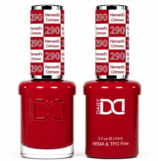 #290 Harvard's Crimson - DND HEMA & TPO-free Gel & Lacque